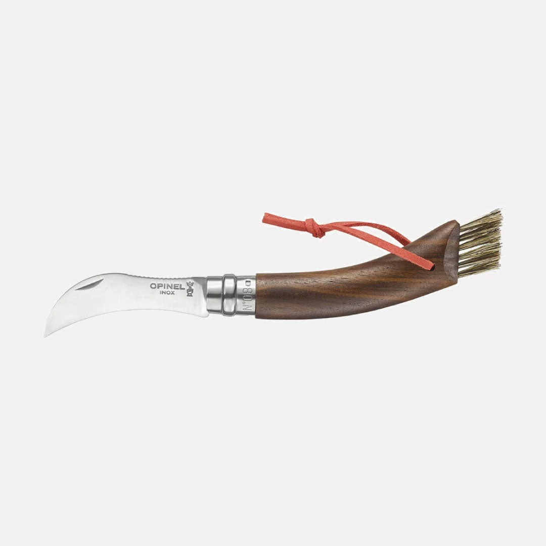 Opinel | N°08 Mushroom Knife Black Walnut + Wooden Gift Box