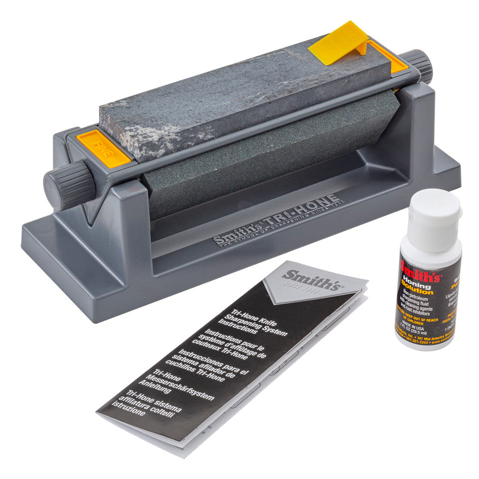 Smith's Abrasives | 6" Three Stone Sharpening System