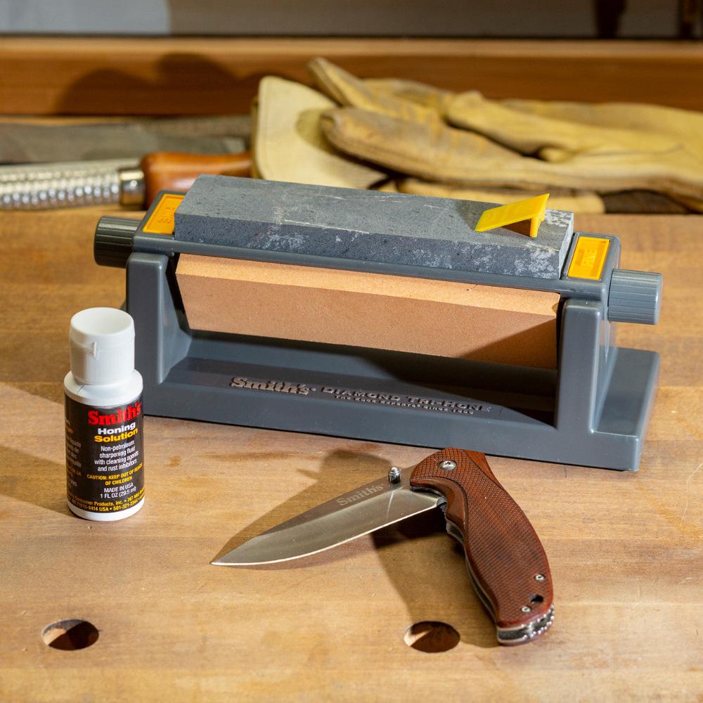 Smith's Abrasives | 6" Three Stone Sharpening System