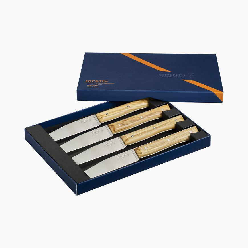 Opinel | Facette Table Knives 4PC Set