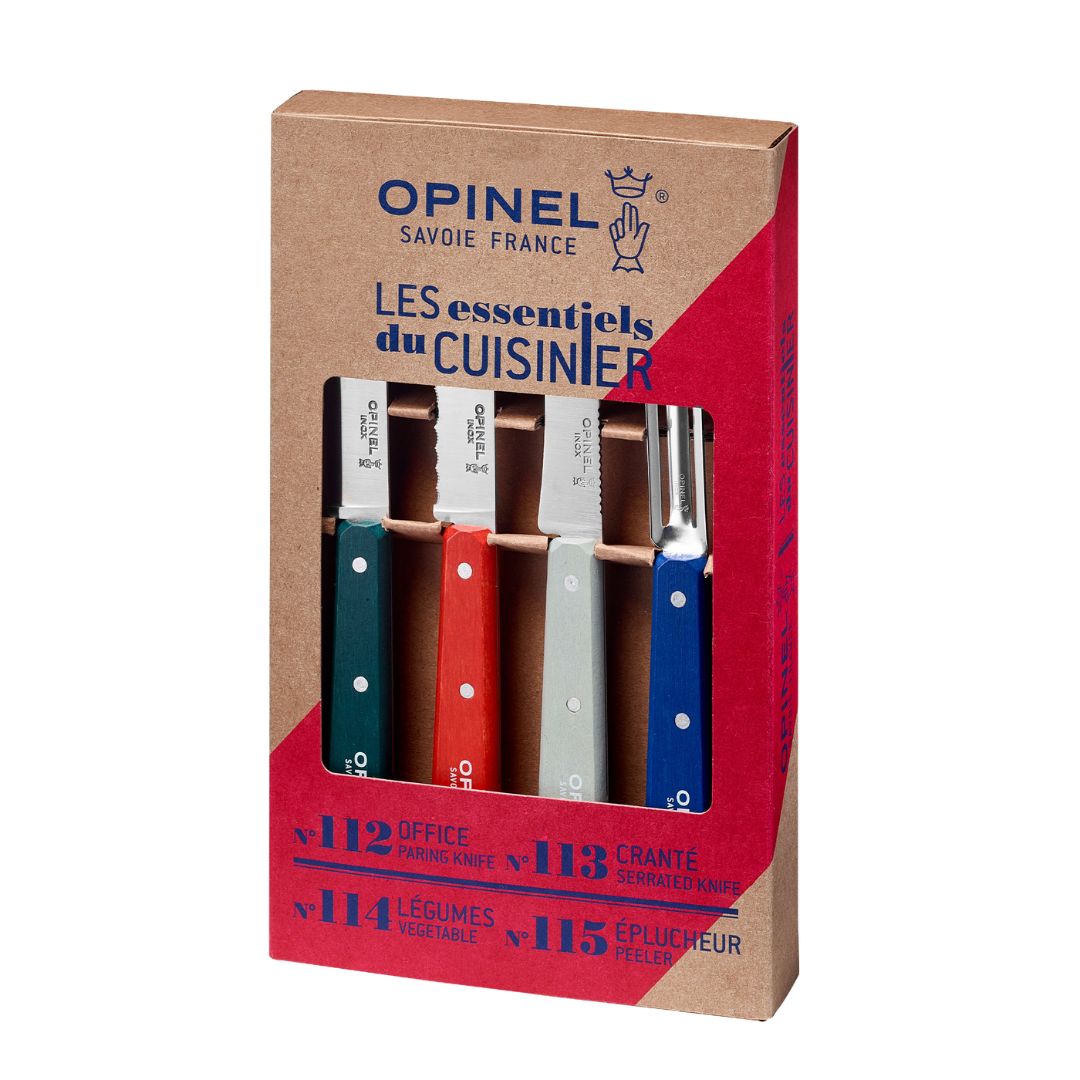 Opinel | Les Essentiels Kitchen Utility 4PC Set