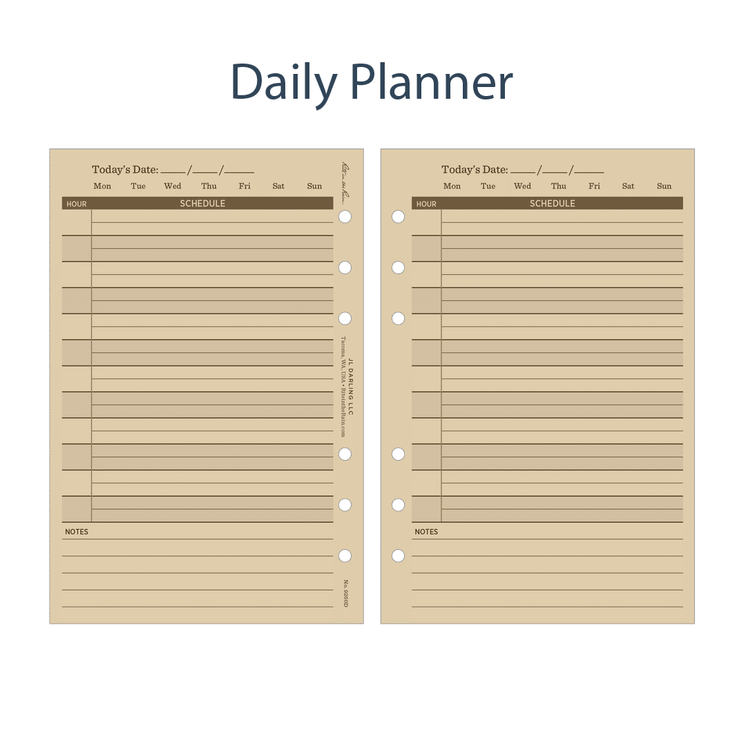 Rite in the Rain | Standard Planner Refill