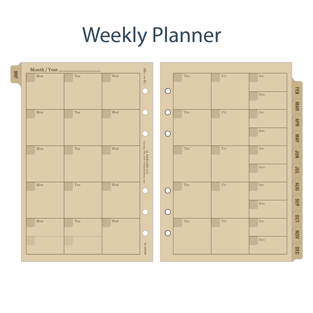 Rite in the Rain | Standard Planner Refill