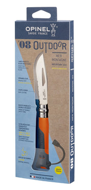 Opinel | Outdoor Knife #08 S/S Orange 8.5cm