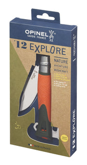 Opinel | Explore Knife #12 S/S Orange 10cm