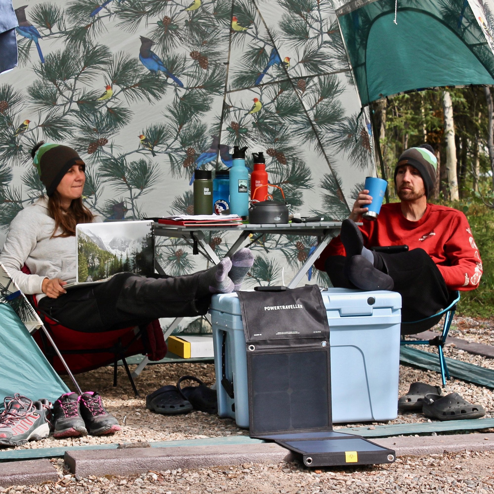 PowerTraveller | Falcon 40 Foldable Solar Panel Portable Charger