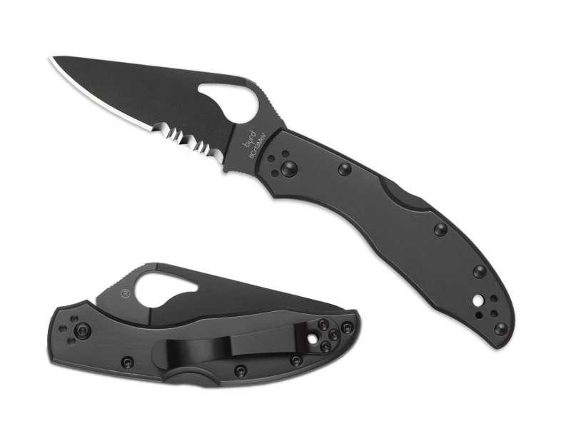 Spyderco | Meadowlark 2 Knife Black - Combo blade