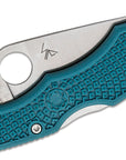 Spyderco | Ladybug K390 Knife Blue Handle - Plain Blade