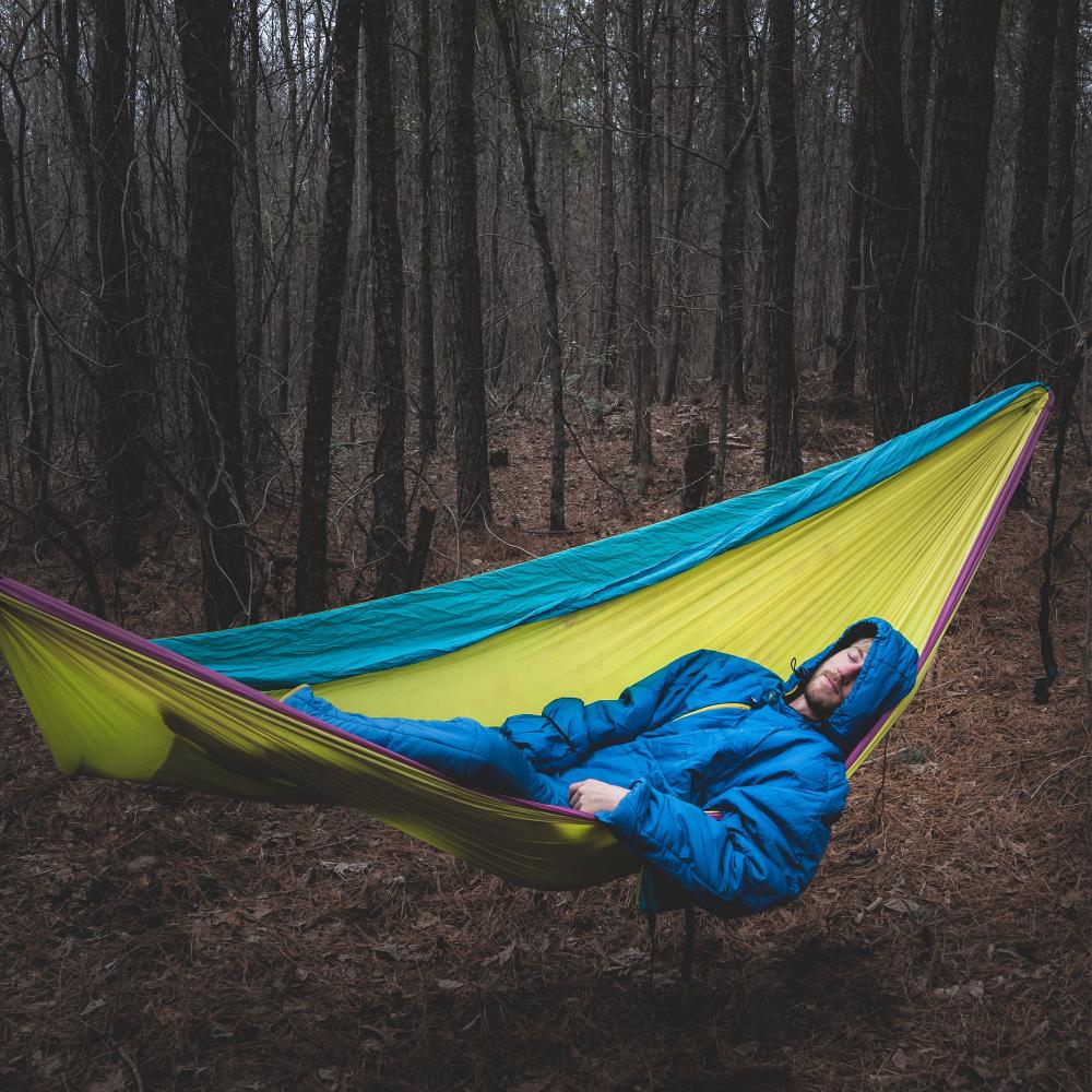 Selk'bag | Lite 6G Blue Evening Wearable Sleeping Bag