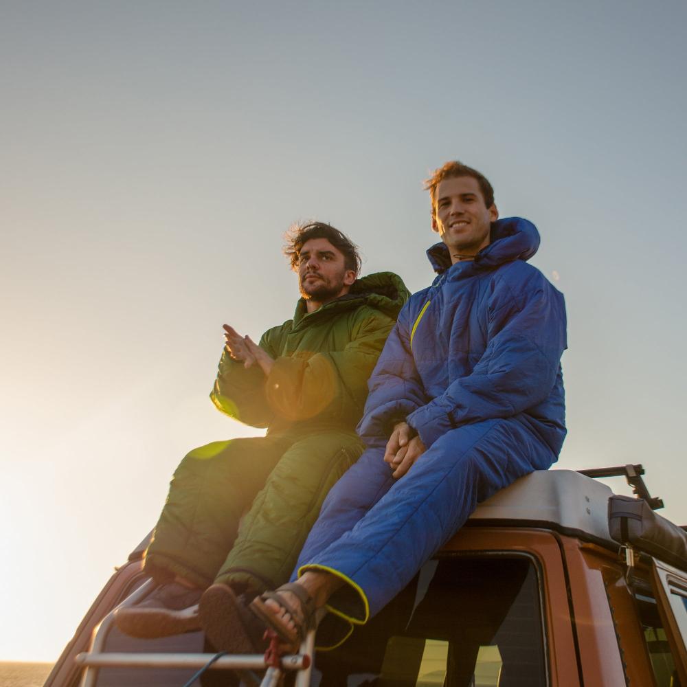 Selk'bag | Original 6G Green Pasture Wearable Sleeping Bag