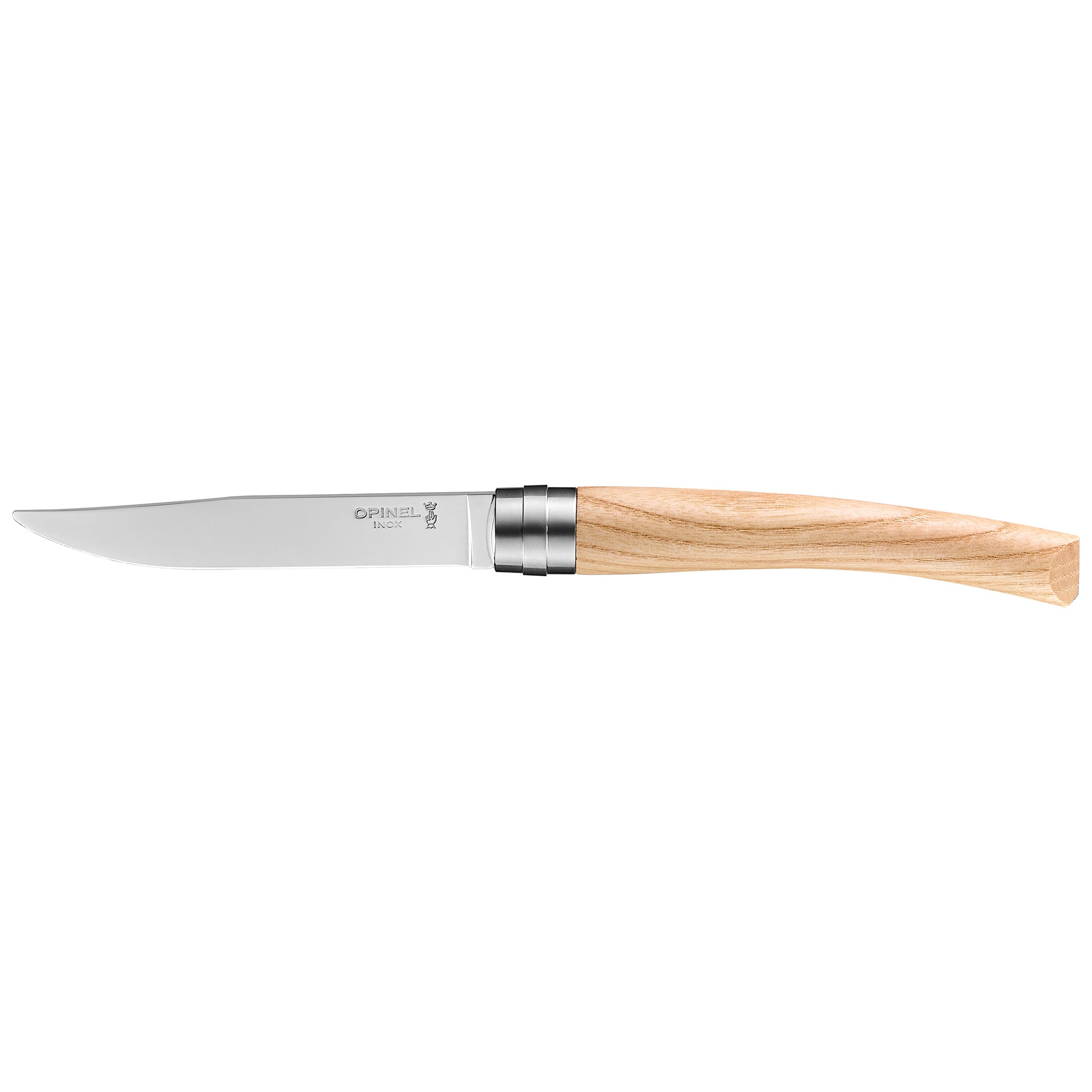 Opinel | Table Chic Box Set of 4 Steak Knives (Polished Blade) 10cm - Ashwood