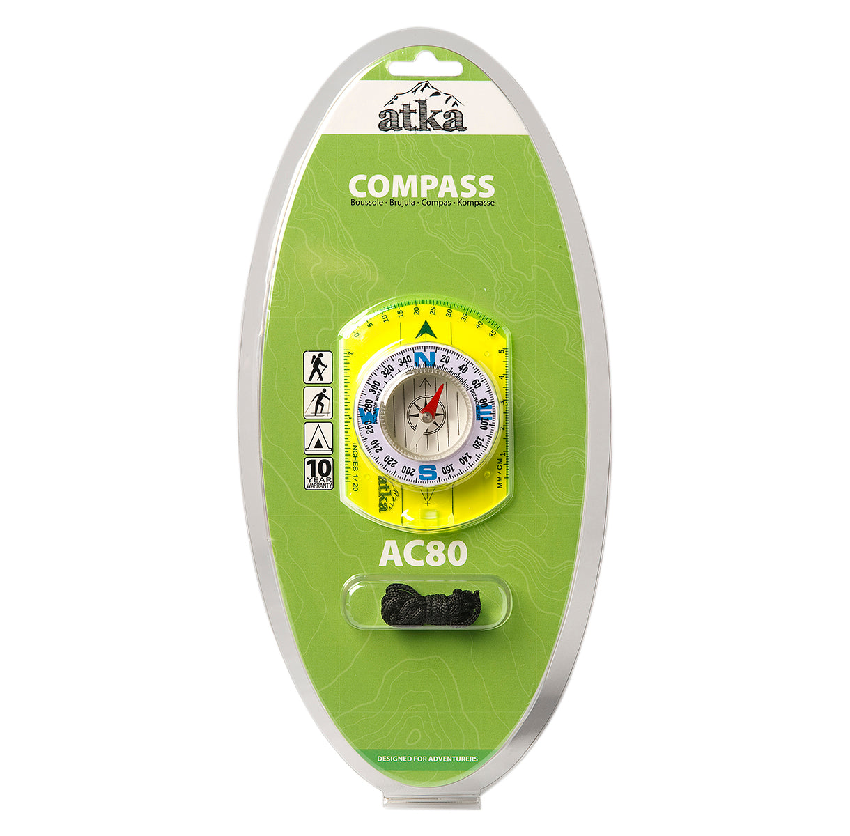 Atka | AC80 Baseplate Compass