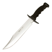 Muela | Defender 22 Black Zamak - Rubber Handle Knife