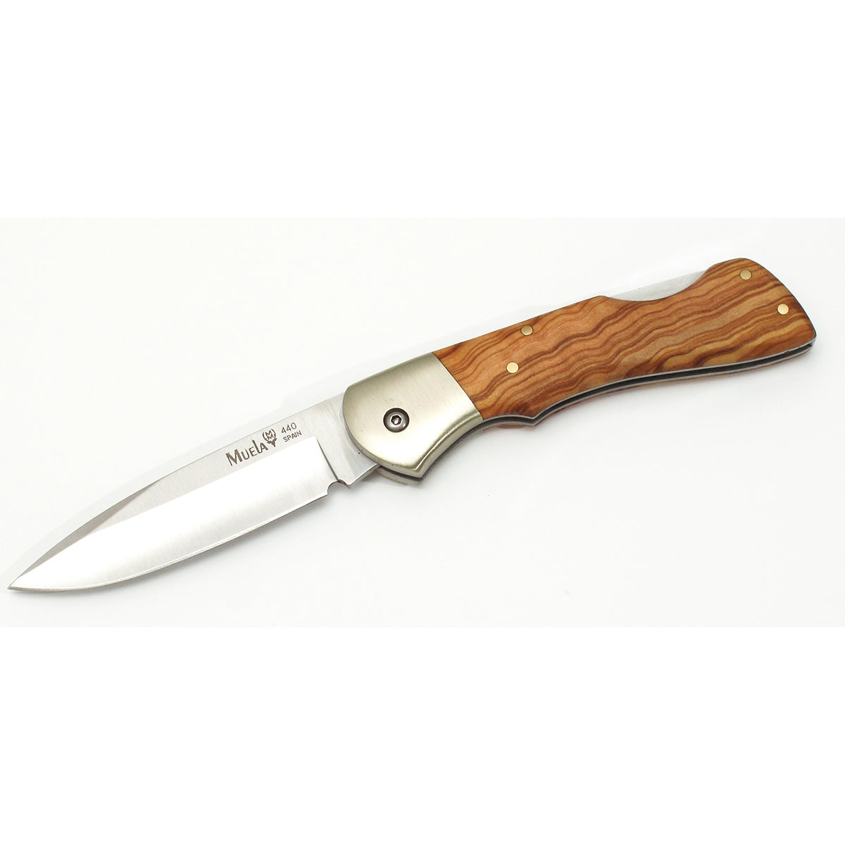 Muela | BX-8.OL Lockback - Olive Handle Knife