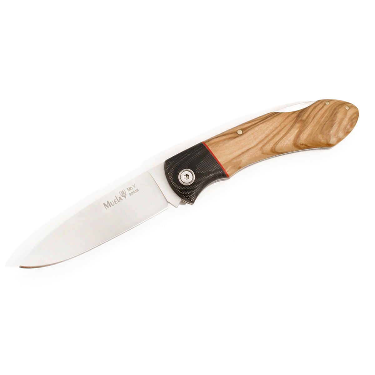 Muela | GT-8M.OL Lockback Knife- Olive & Black Handle