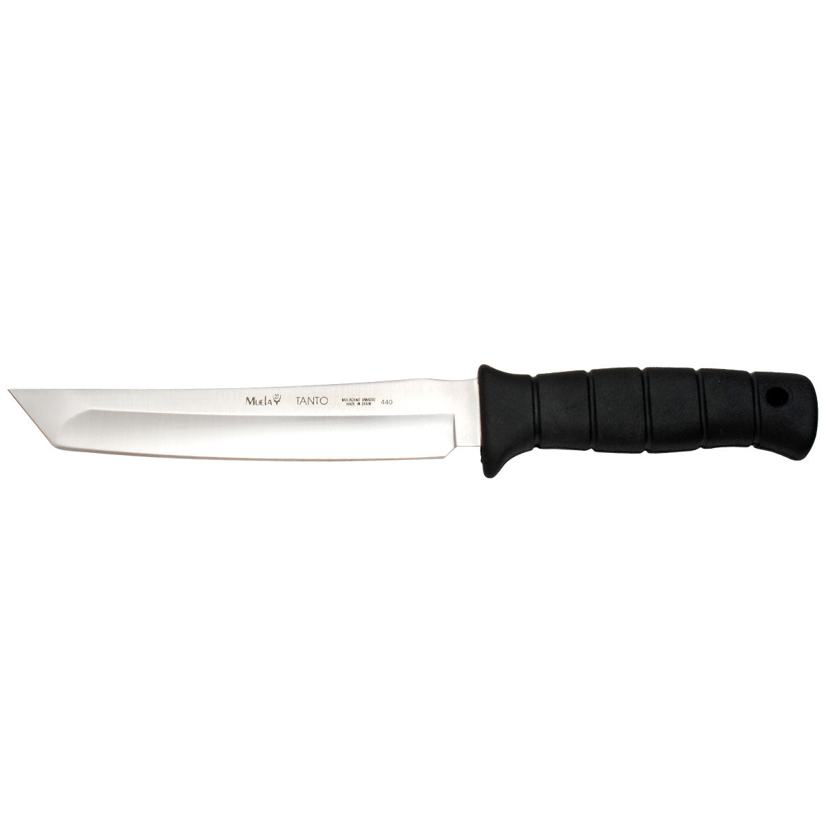 Muela | TANTO Knife - 19W - Rubber Handle
