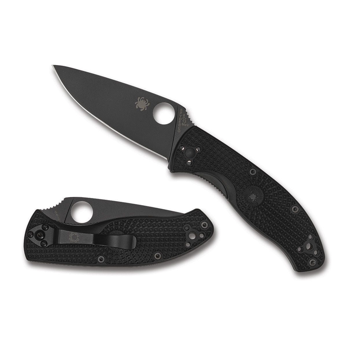 Spyderco | Tenacious Black Handle - Plain Black Blade
