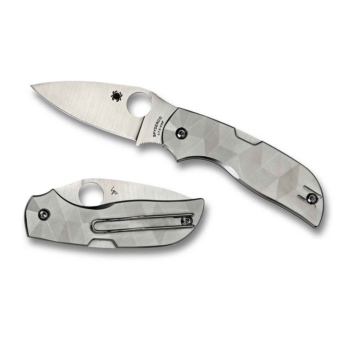 Spyderco | Chaparral Knife Titanium CTS XHP - Plain Blade
