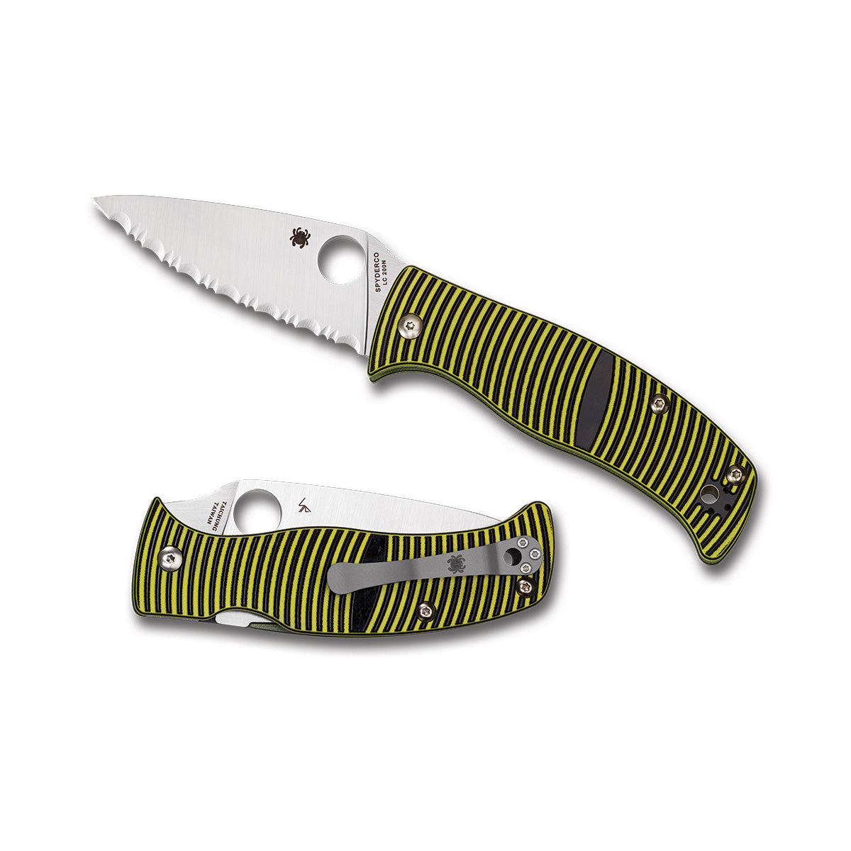 Spyderco | Caribbean Knife Black/Yellow