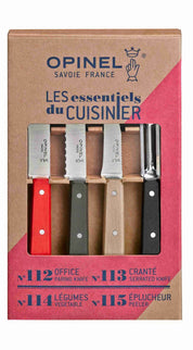 Opinel | Les Essentiels Loft S/S Kitchen Knife Set (#112, #113, #114, #115)