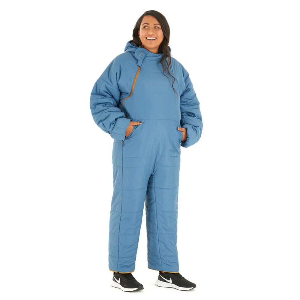 Selk'bag | Lite Recycled Foggy Blue Wearable Sleeping Bag