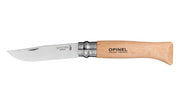 Opinel | Traditional Knife #08 S/S Beechwood Handle + Sheath Set 8.5cm